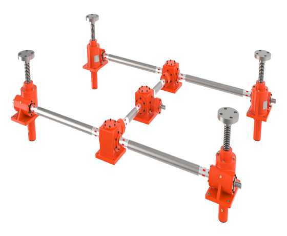 丝杆升降平台（两台联动型）